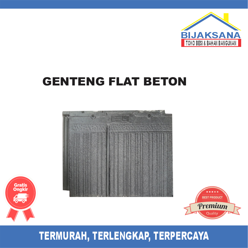 GENTENG FLAT BETON