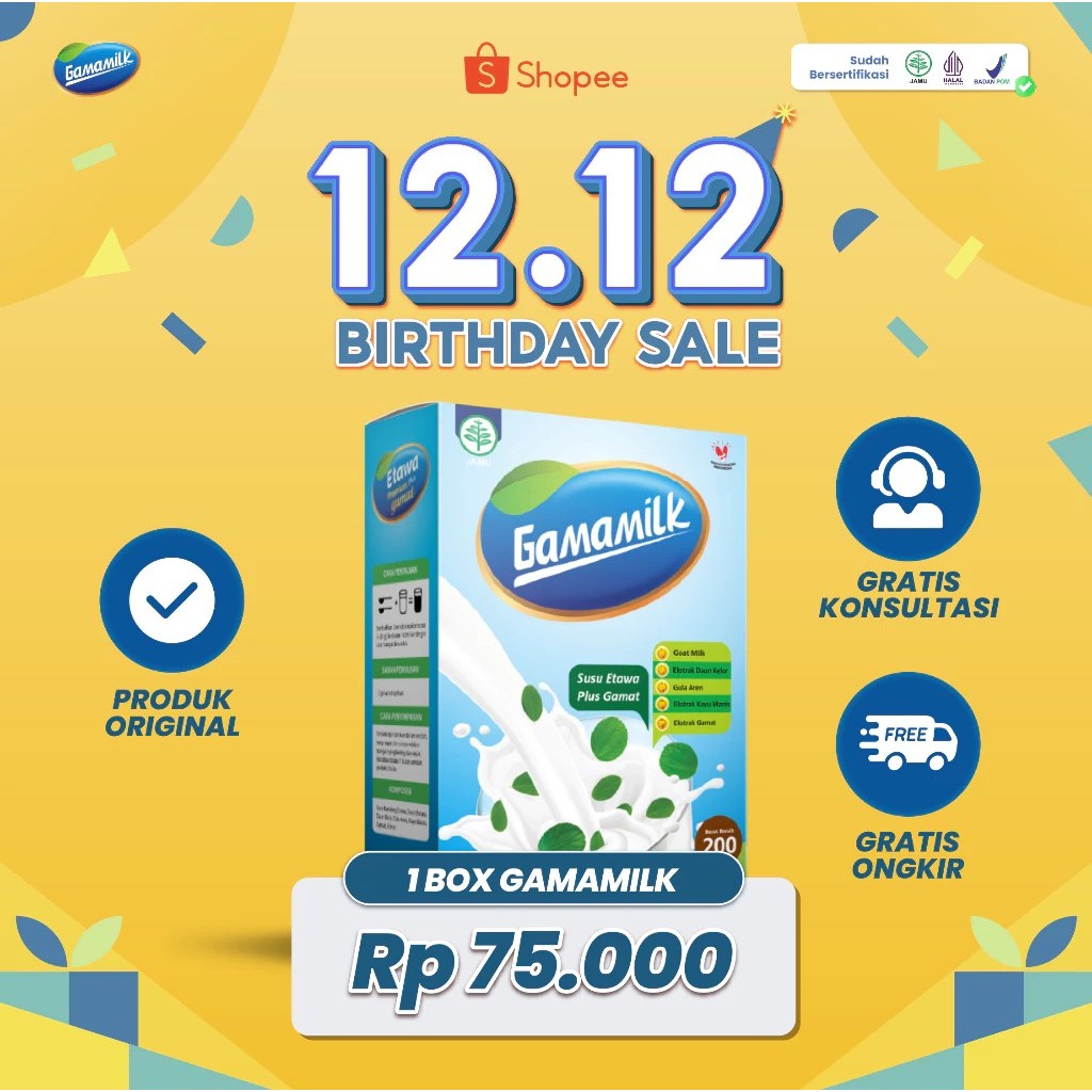 

PROMO 1 BOX SUSU ETAWA GAMAMILK Plus Gamat -Solusi Atasi Masalah Sendi Kaku Rekomendasi DokterHerbal