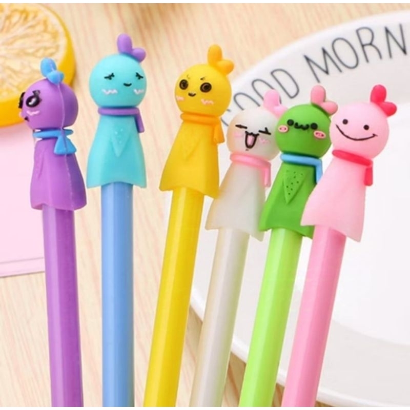 

Pulpen Gel Karakter Cartoon Boneka Salju (2 PCS)