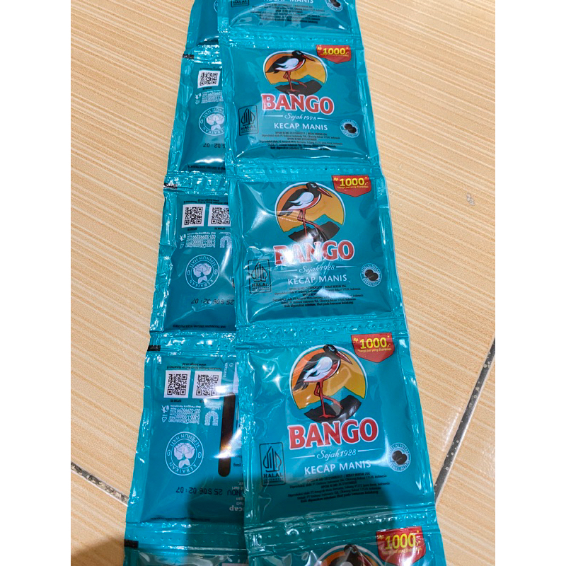 

kecap bango renceng isi 12 sachet