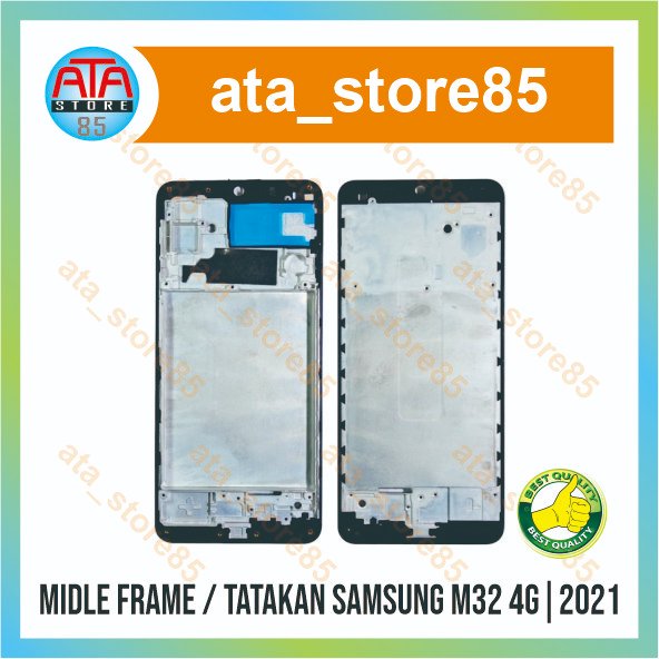 Frame LCD Samsung M32 4G 2021 | SamsungM32 | Samsung M 32 Tatakan LCD Tulang Tengah