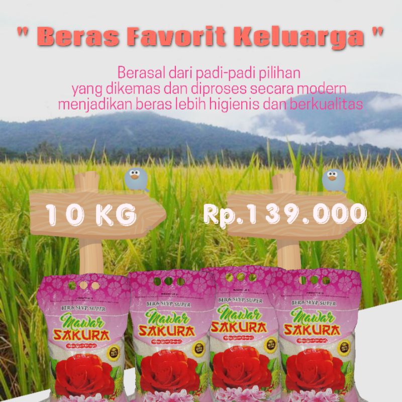 

Beras Slyp Super MAWAR SAKURA 10kg