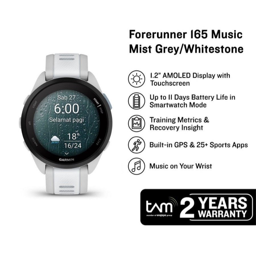 Garmin Forerunner 165 Music