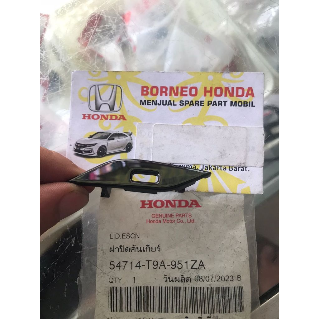 LID COVER SHIFT SIF LUBANG KONCI LOCK PRESNELING CAP TUAS MATIC JAZZ GK5 RS CITY GM6 2014 2015 2016 