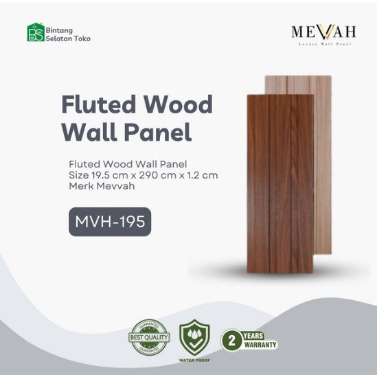 Fluted Wood Wall Panel MV-195