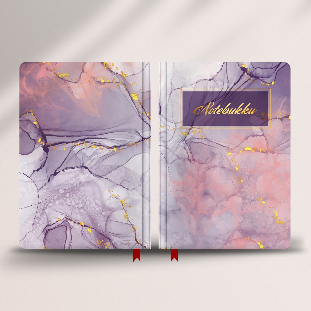 

NOTEBOOK A5 / JOURNAL BOOK /AGENDA hardcover NOTEBUKKU _ MARBLE MARMER SERIES