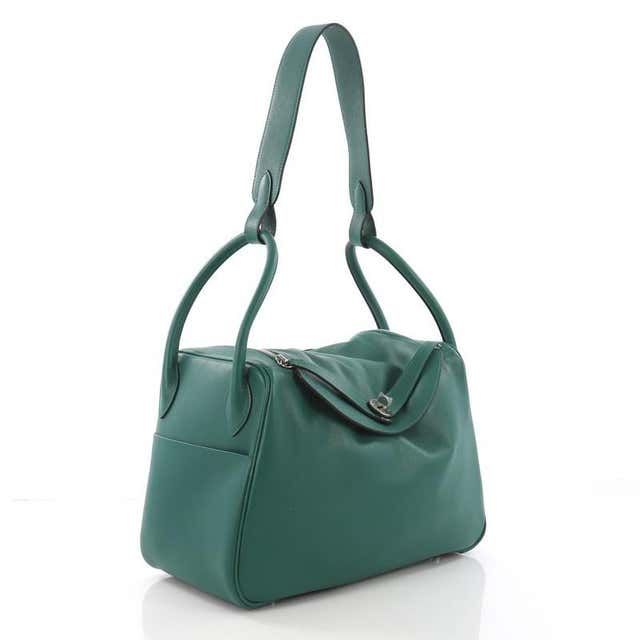 Tas 26Hermes Lindy26 Warna Hijau tua Premium Tas Selempang Wanita