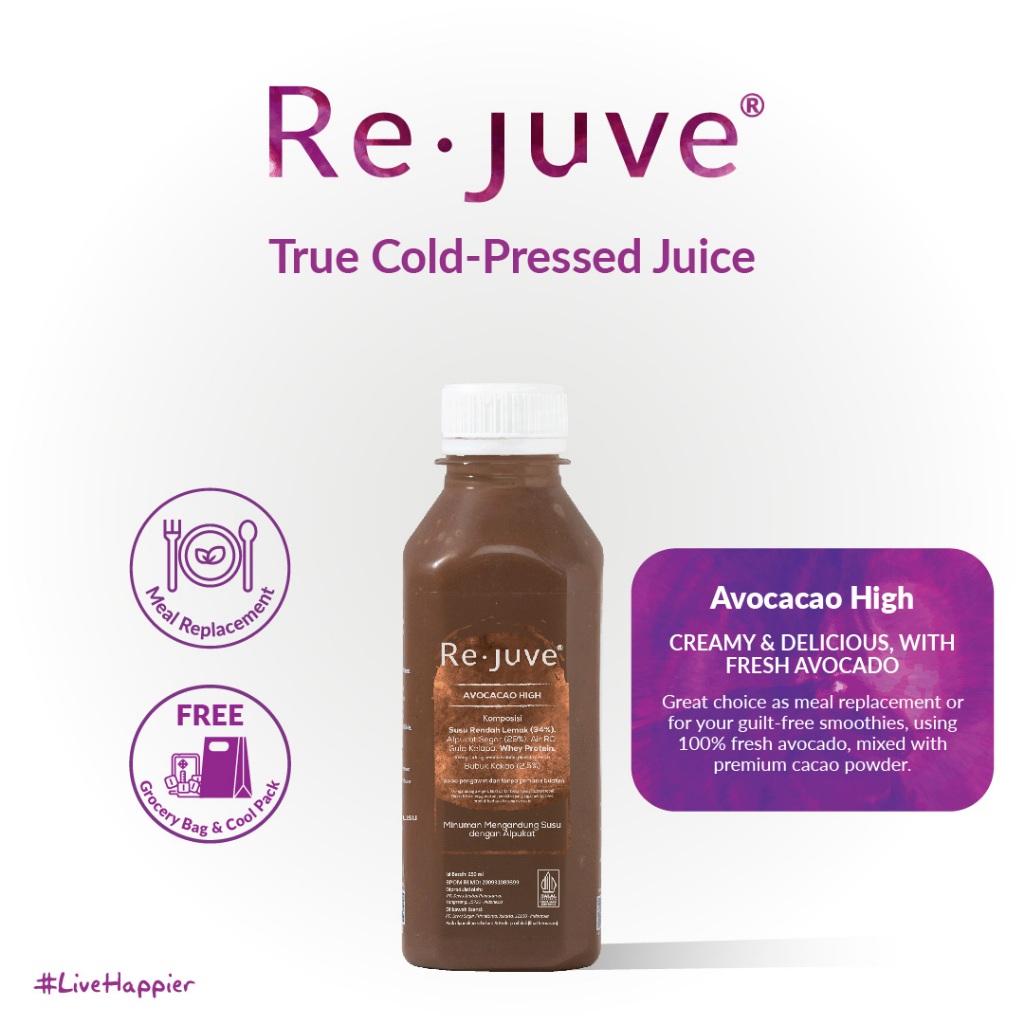

Re.juve - Avocacao High 250 ml (Smoothies)