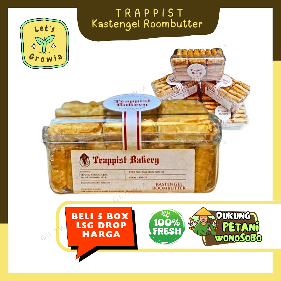 

Growia | Kastangel Kastengel Roombutter Edam Wisman Trappist 400 Gr - 2 Box Grosir 5 Box Termura