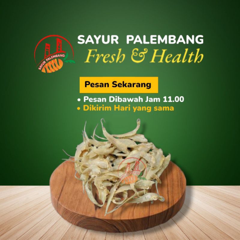 

Ikan Asin Bulu Ayam - Sayur Palembang