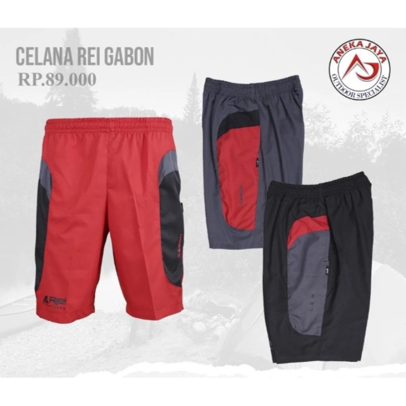 CELANA PENDEK REI GABON