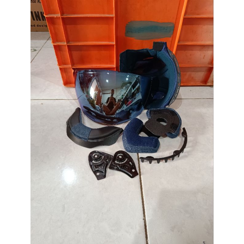 Paket Kaca Helm INK Centro + Busa INK Centro Ukuran M L