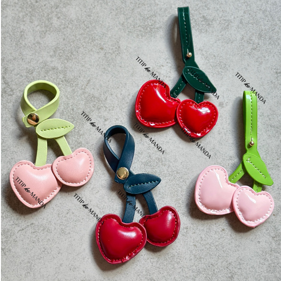 Titip Ke Manda - Gantungan tas Cherry Love