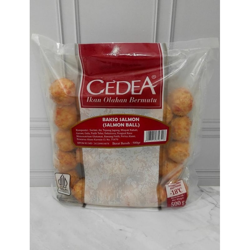 

cedea Bakso salmon 500 gram