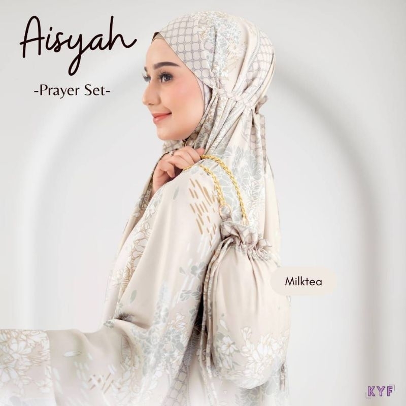 MUKENA AISYAH PRAYER SET MUKENA DEWASA MUKENA 2 IN1 MUKENA TERBARU 2024