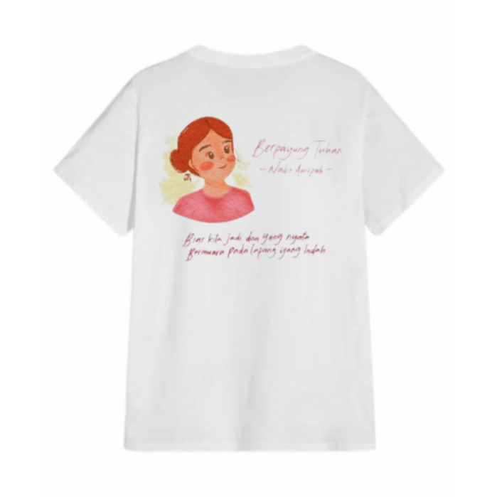 tshirt berpayung tuhan unisex