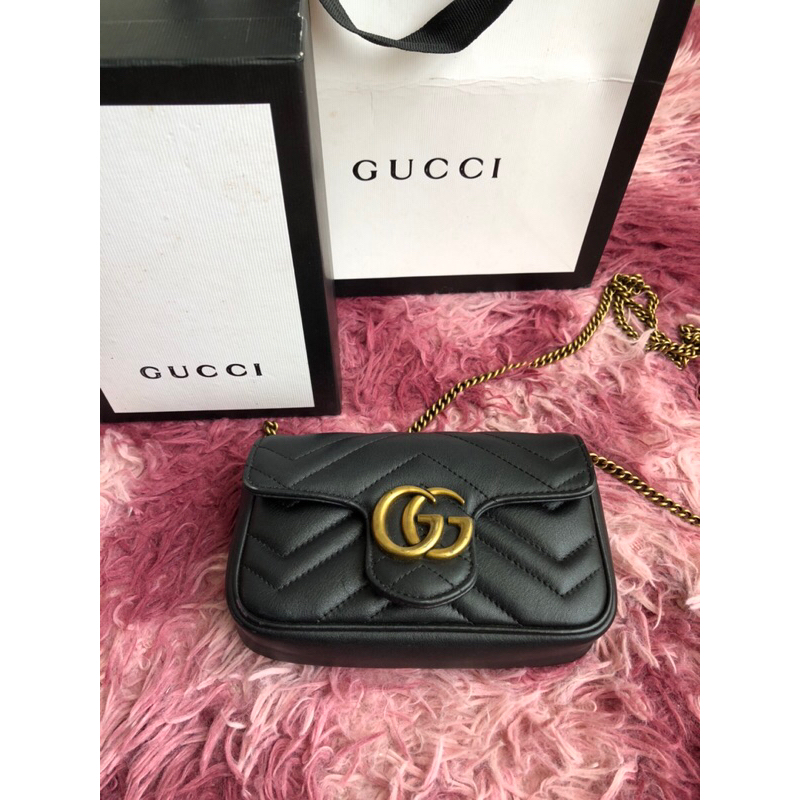 preloved tas gucci original second