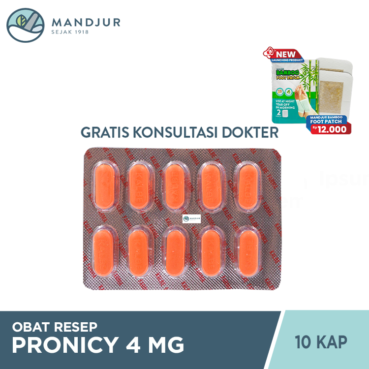 Pronicy 4 mg 10 Kaplet