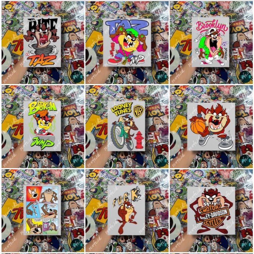 

Stiker Sablon Setrika Sablon TAZMANIA