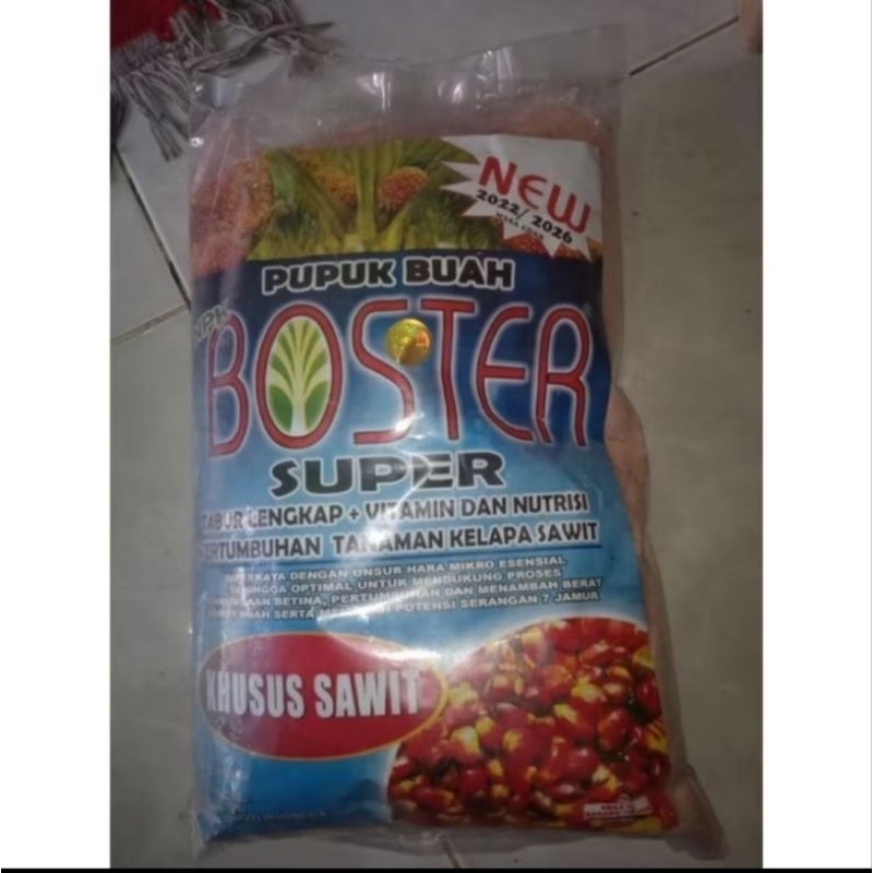 ￼Distributor PUPUK BOSTER SUPER ORIGINAL 5 kg Khusus Sawit