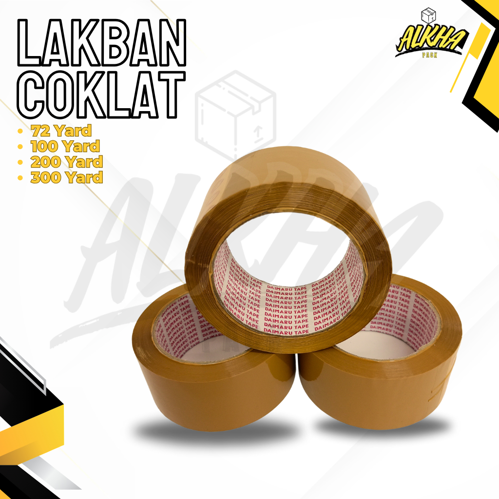 

Lakban coklat / Solasi coklat / Isolasi coklat - Nawa