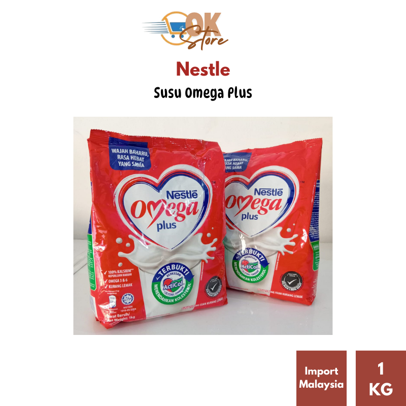 

Susu Nestle Omegaa Plus Malaysia 1 KG (Expiry 30 April 2025)