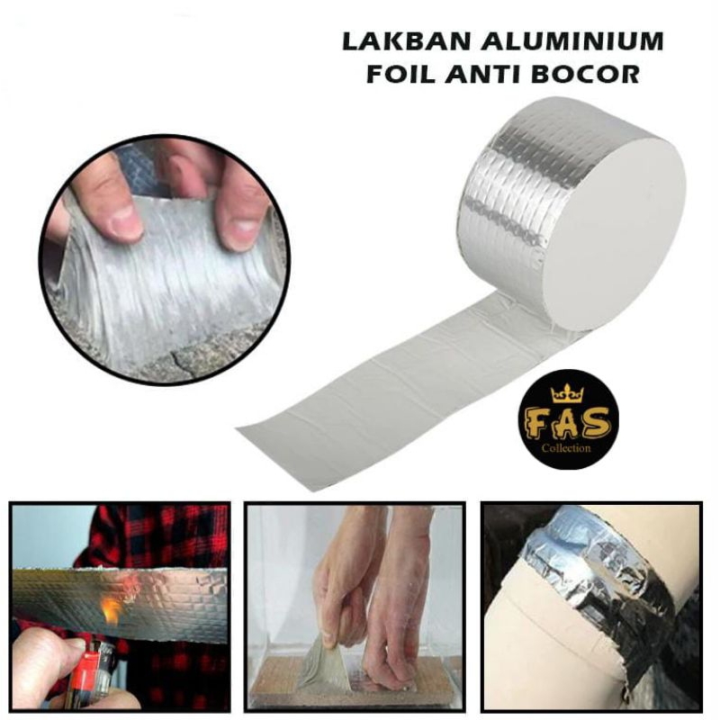 Lakban Aluminium Foil Anti Bocor