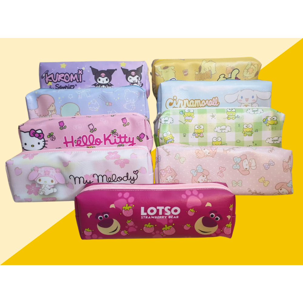 

TCW Tempat pensil tepak pencil case Pompompurin Kuromi HK Lotso Keropi Little twin star My melody Cinnamorol