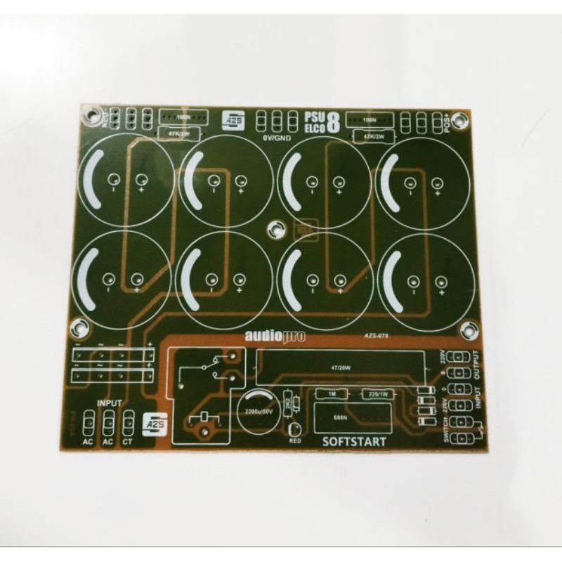 PCB PSU 8 Elco Plus SOFTSTART