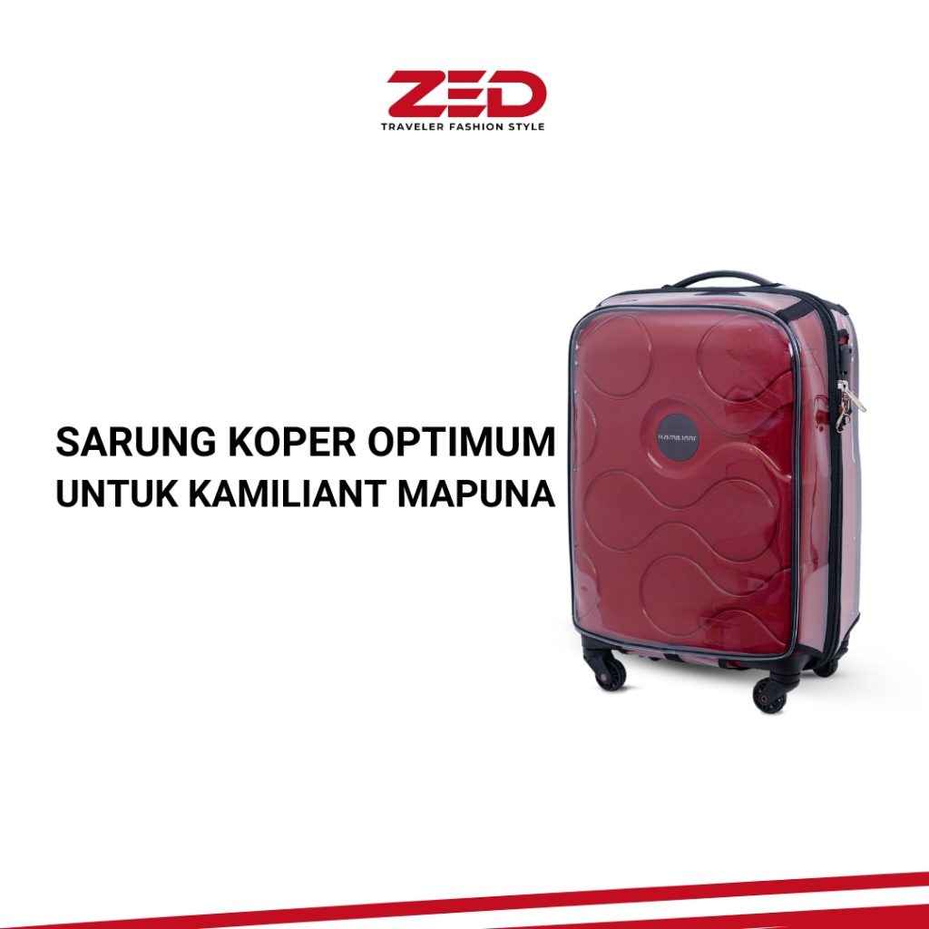 Sarung Koper Colorable ZED Full Mika Khusus Koper Kamiliant Mapuna Cover Luggage Kamiliant Samsonite