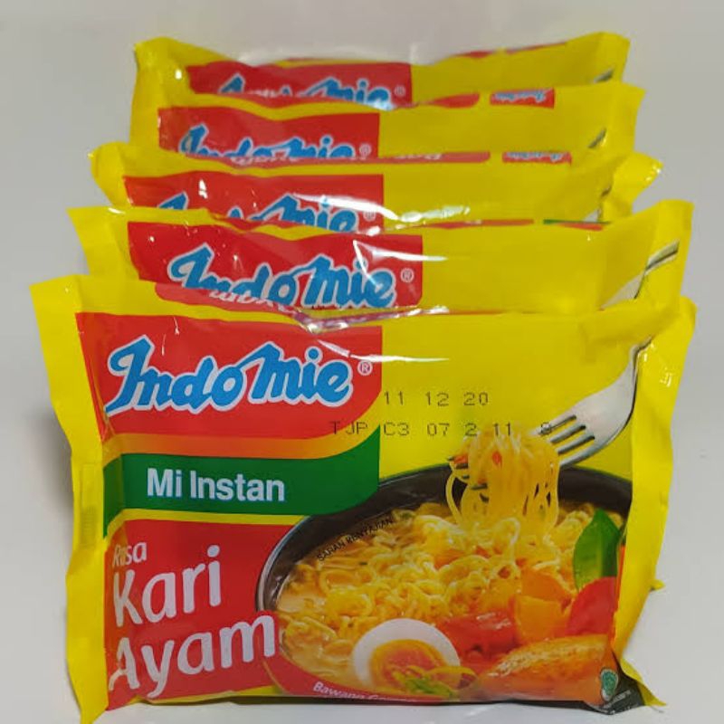 

Indomie kari ayam 5 pcs