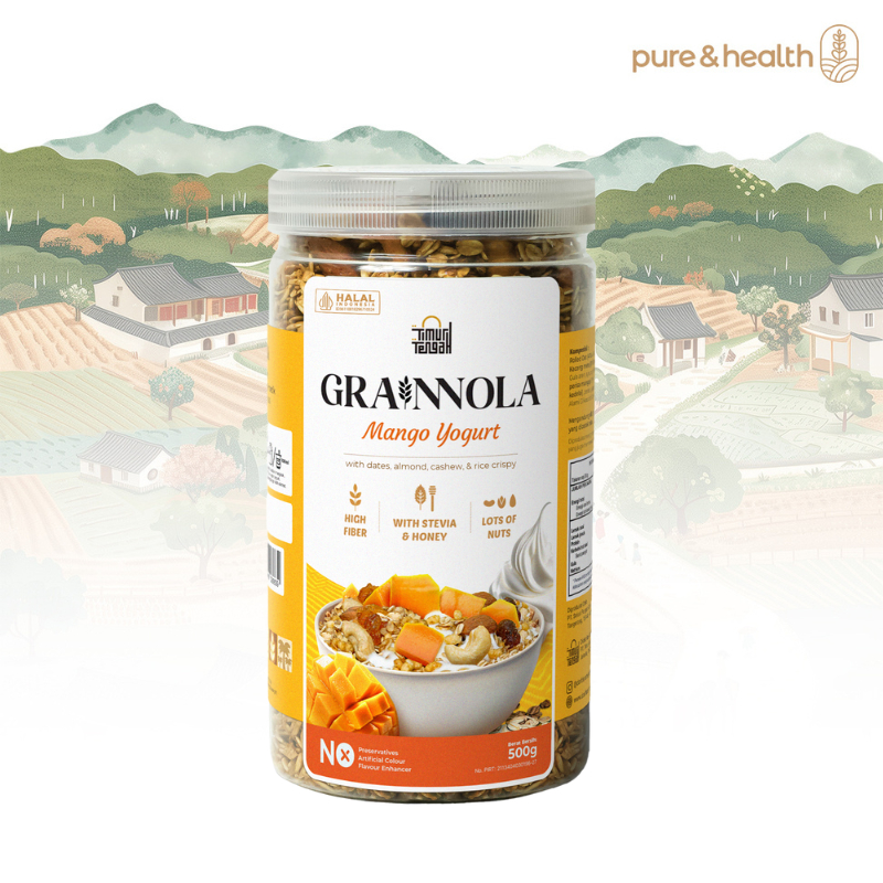 

Grainnola Mango Yogurt 500 Gr Granola Timur Tengah Mangga Yoghurt