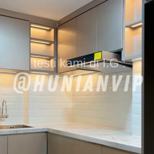 Kitchen set full aluminium minimalis Custom surabaya