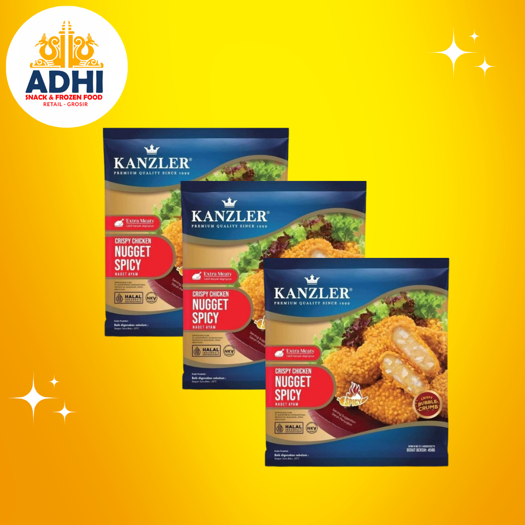 

KANZLER CRISPY SPICY NUGGET 450GR