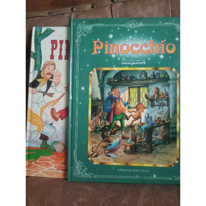 Buku Cerita Berbahasa Inggris Pinocchio
