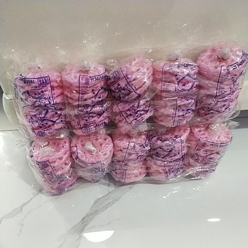 

Kerupuk Merah palembang( 1 bungkus isi 10 pack kecil) 2 bungkus