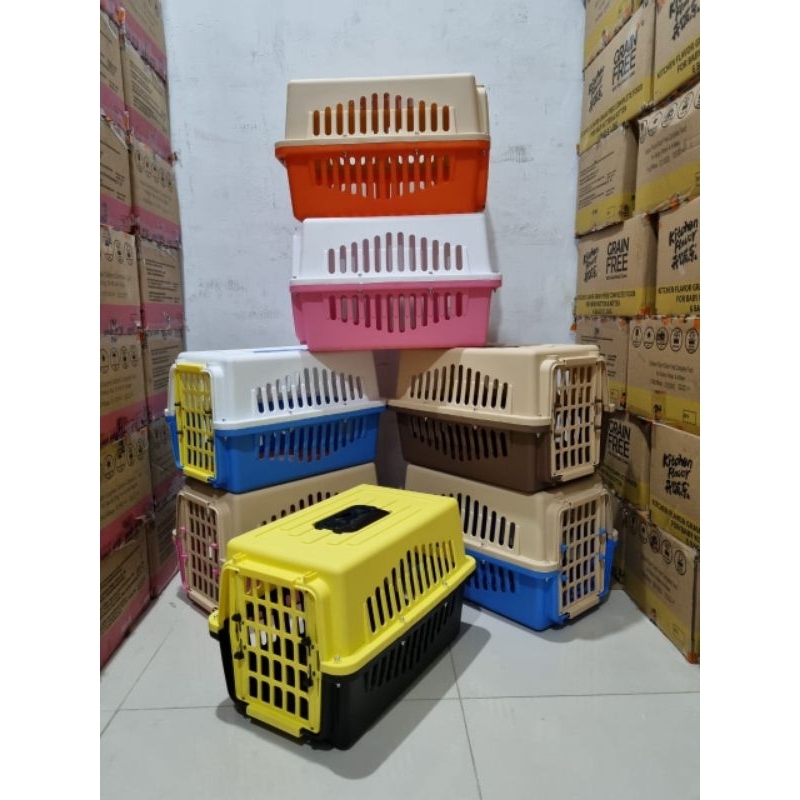 Pet Cargo - Kandang Kucing dan Anjing/kelinci/Musang/ Hewan KHUSUS GRAB / GOJEK MEDAN ONLY