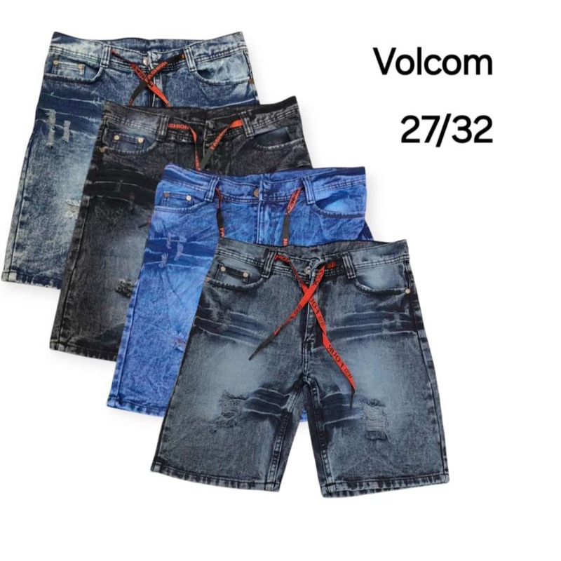 *promo*celana pendek jeans snow sobek pria/celana sobek pendek jeans snow/celana pendek jeans riped/