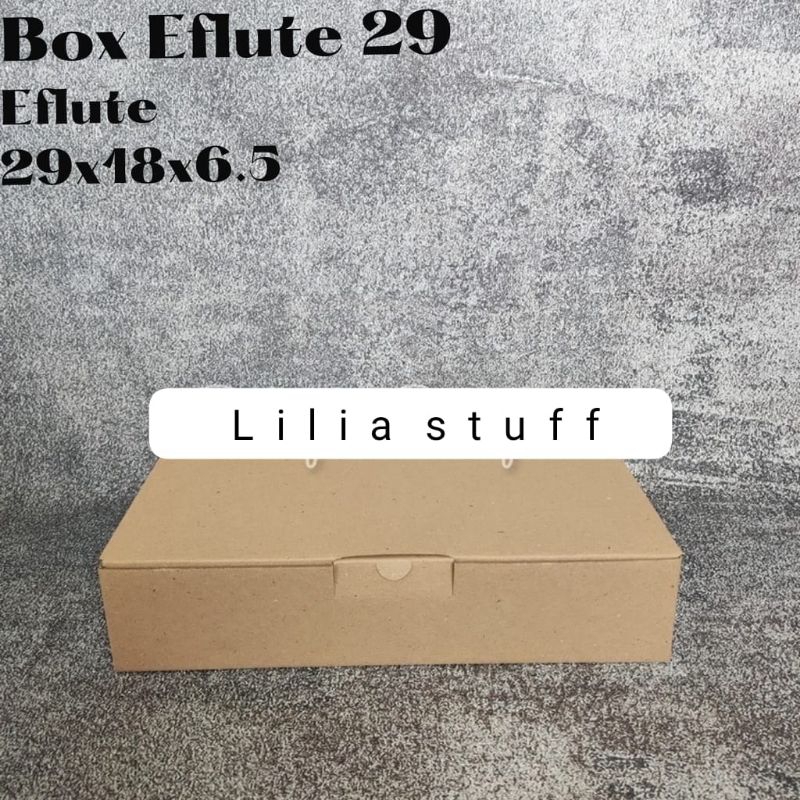 

KARDUS BOX 29x18x6.5 cm / BOX KARTON CORUGATED DIECUT E-FLUTE / BOX BAJU Box Die Cut dan Easy Usage | Box Kue Tart & Topi