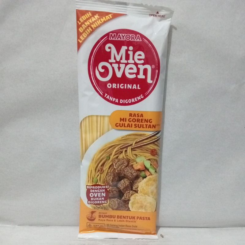 

Mie Oven Original Mi Goreng Gulai Sultan 71g