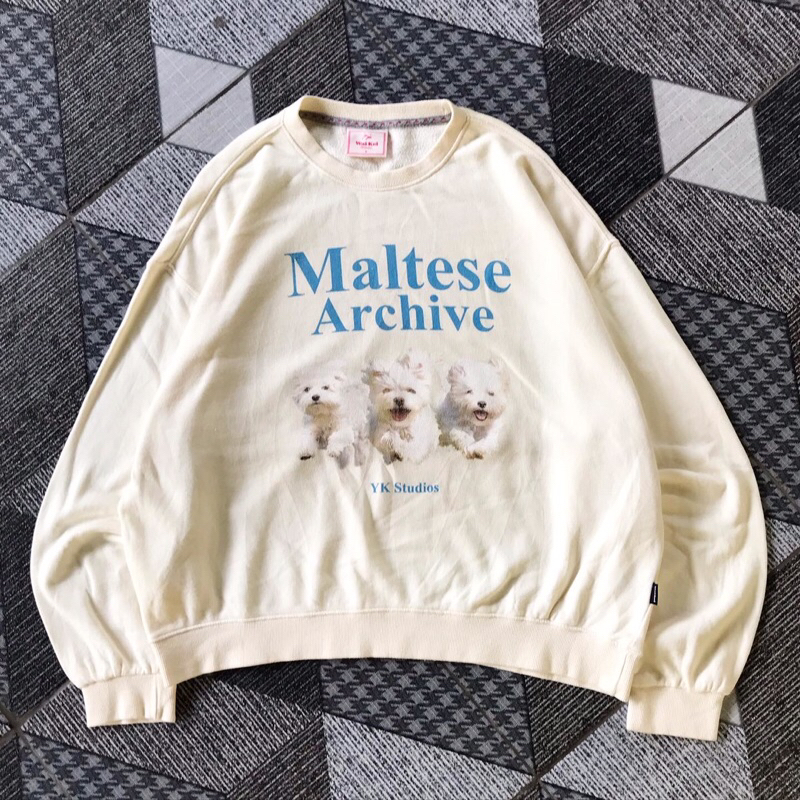 Sweater Crewneck Waikei Maltese Archive