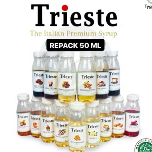 

SIRUP TRIESTE TESTER 50 ML PREMIUM ( REPACK )