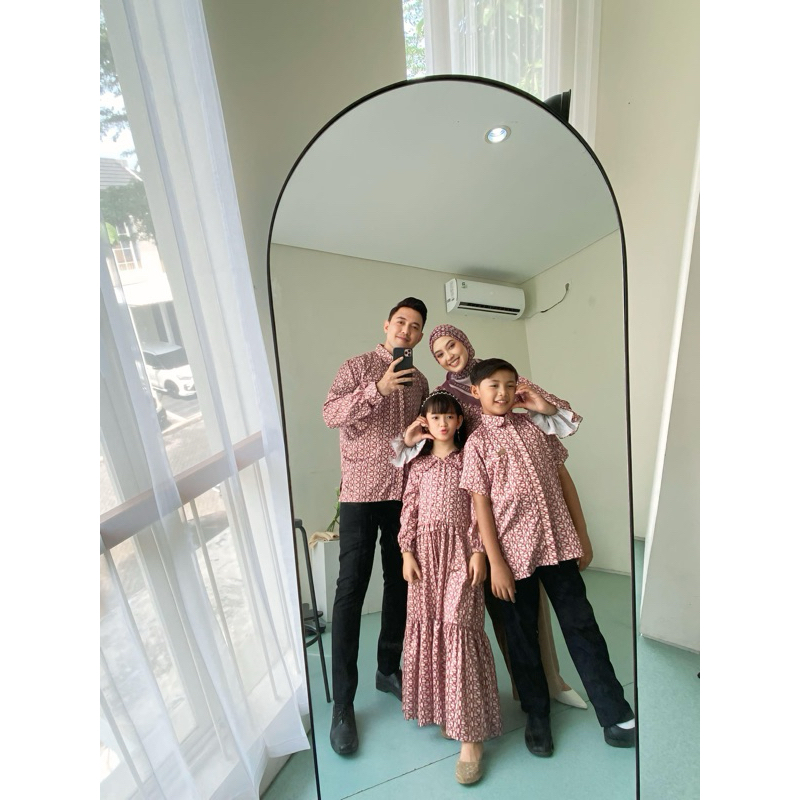 Hazel Fashion - Monogram Series - Family Set Hijab Casual - Sarimbit terbaru simple