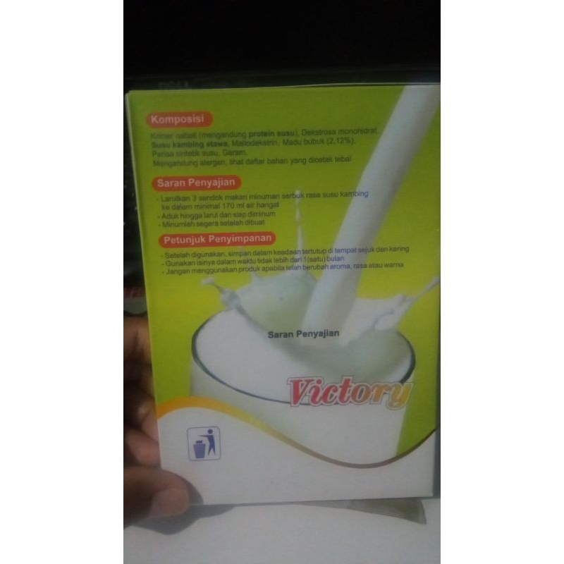 

Susu kambing etawa bubuk kemasan 200 gram