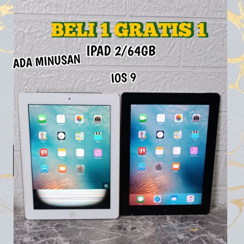 IPAD 2/64GB WI-FI ONLY BELI 1 GRATIS 1 | ADA MINUS