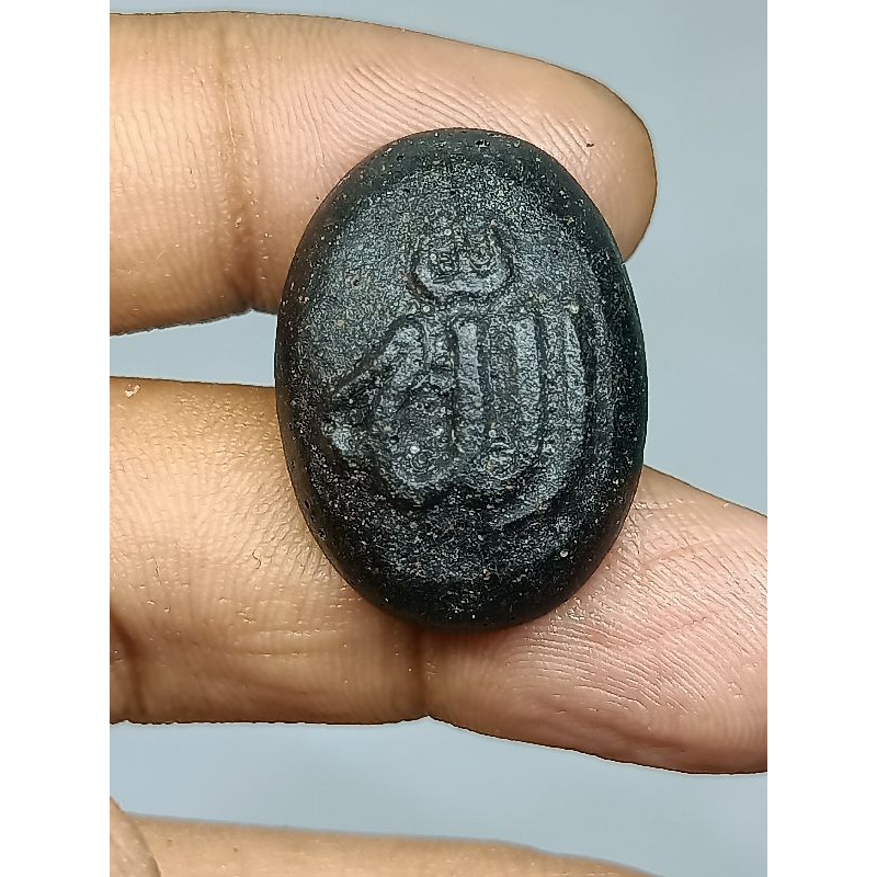 Batu Akik Badar Besi Lafadz ALLAH , Nempel Magnet , Jumbo