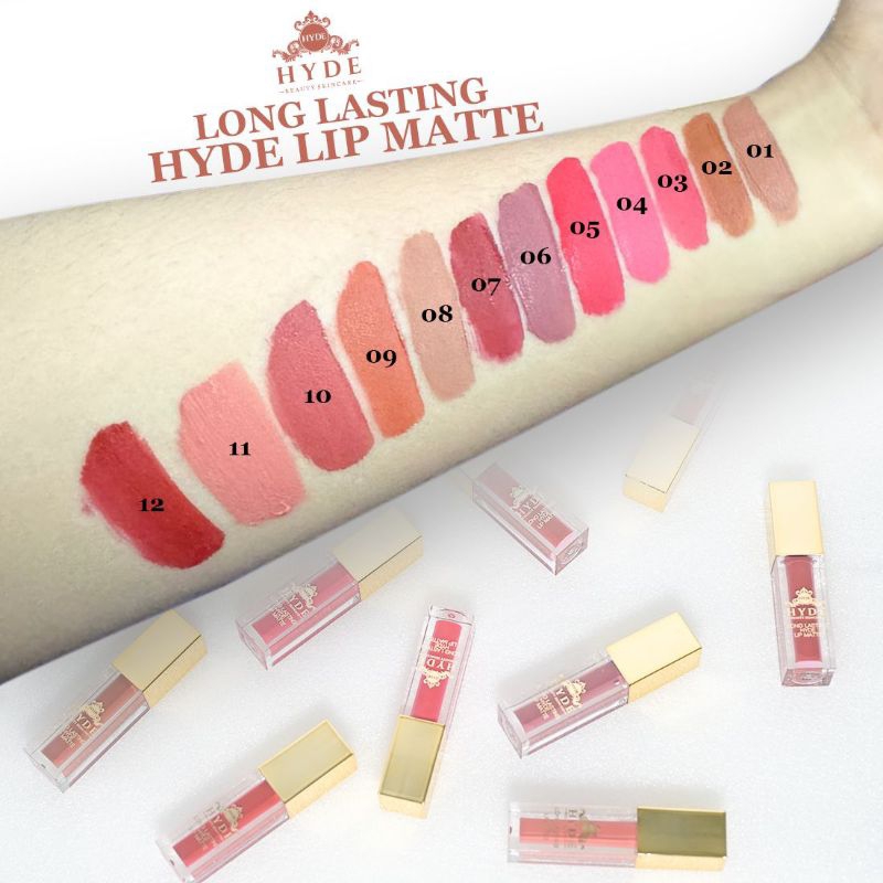 FLASH SALE LIP MATTE LIPSTIK HYDE BEAUTY SKINCARE