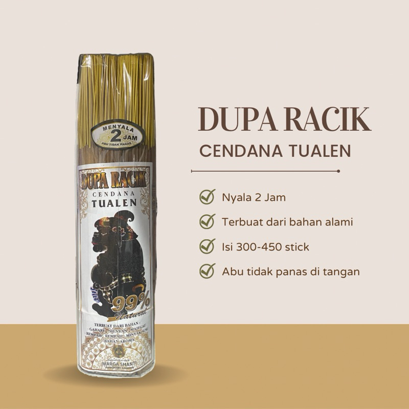 DUPA RACIK CENDANA TUALEN MARGA SANTHI