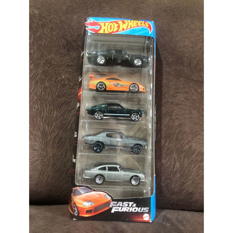 hotwheels GIFT pack fast and furious isi 5