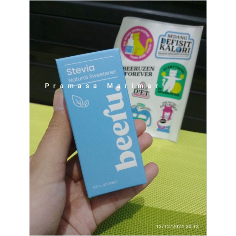 

Beeru Stevia Sweetener Pemanis Alami 15 ml